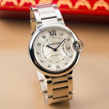 Cartier - Ballon Bleu Diamond Index - WE902075 - Dames -, Nieuw