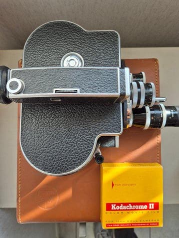 Bolex H16 Reflex + 3 lenzen Caméra de cinéma, Verzamelen