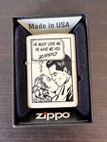 Zippo - G16-Comic strip - Zonder minimumprijs - Aansteker -
