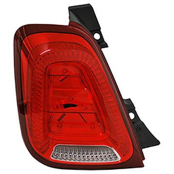 Fiat 500 2015-2024 Achterlicht Links Coupe Cabrio, Verzenden