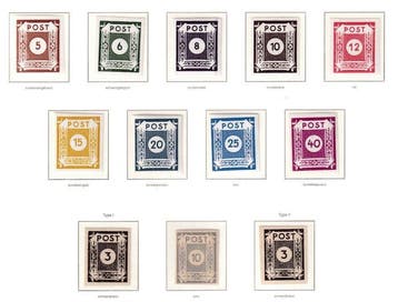 Geallieerde bezetting - Duitsland (Sovjet-zone) 1945/1946 -, Gestempeld