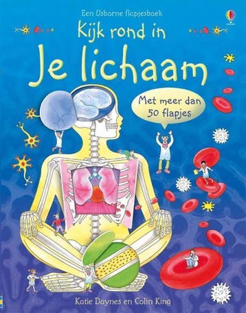 Kijk rond in je lichaam / Een Usborne flapjesboek, Verzenden, Zo goed als nieuw, Katie Daynes