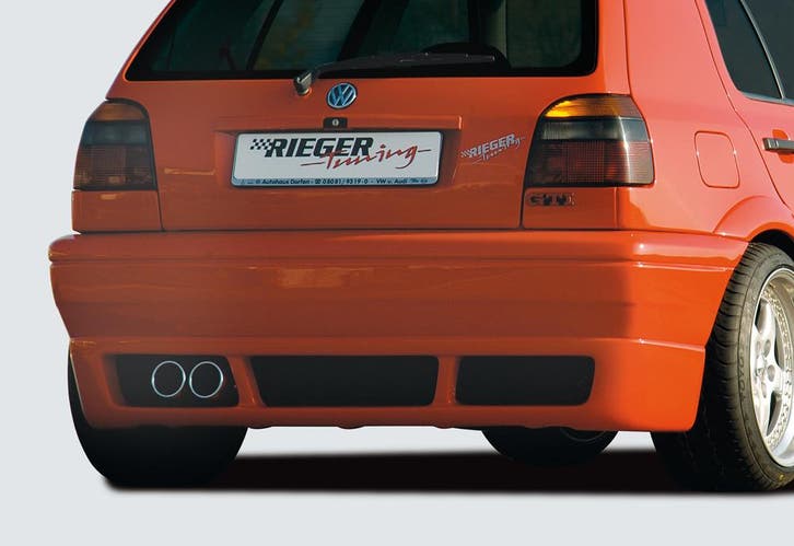 Rieger achterbumper | Golf 3: 08.91-09.97 - 3-drs., 5-drs.,, Autos : Pièces & Accessoires, Carrosserie & Tôlerie, Envoi