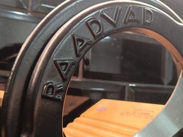Raadvad - Ove Larsen - Coupe-pain - 294 - Métal, Bambou