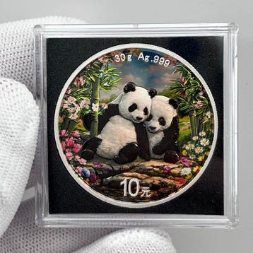 China. 10 Yuan 2026 – Panda: 4 Seasons – Spring – 30 g