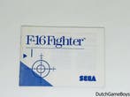 Sega Master System - F-16 Fighter - Manual, Auto diversen, Handleidingen en Instructieboekjes, Verzenden