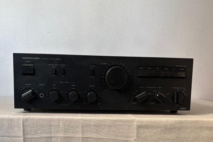 Onkyo - A-8057 – Japanese HiFi – Solid state geïntegreerde, TV, Hi-fi & Vidéo, Radios