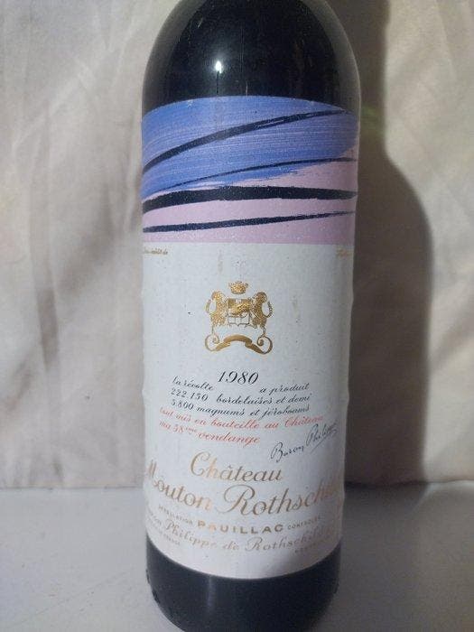 1980 Château Mouton Rothschild - Pauillac 1er Grand Cru, Collections, Vins