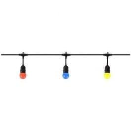 Prikkabel 10m licht snoer met 10 E27 fittingen - 1500W LED &, Muziek en Instrumenten, Verzenden, Nieuw