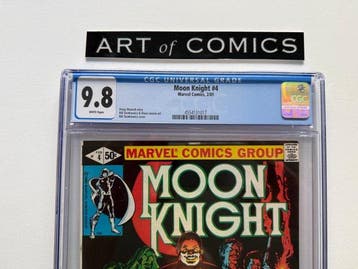 Moon Knight #4 - CGC 9.8 - 1 Graded comic - Eerste druk -, Nieuw