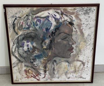 Carlo Farioli (1931) - Profilo di donna