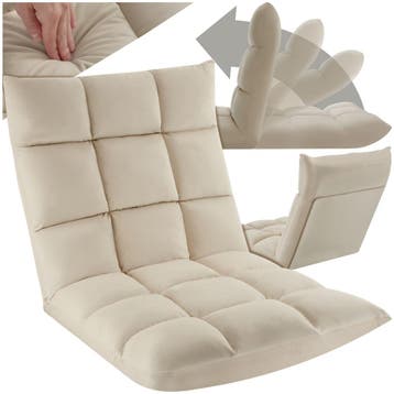Relaxfauteuil Snooze, 2 in 1, fluweel, 14-voudig verstelbaar, Verzenden, Nieuw
