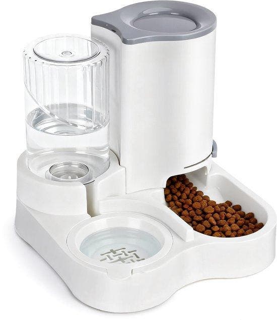Automatische voerbak kat en hond - Voerautomaat - Voerdispen, Animaux & Accessoires, Nourriture & Bols pour chiens, Envoi