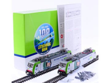 Schaal H0 ACME 90046 BLS elektrische locomotief 486507 en..., Hobby en Vrije tijd, Ophalen of Verzenden, Zo goed als nieuw, Gelijkstroom