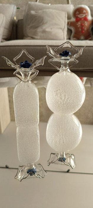 Design by Notarangelo - Parfumfles (2) - Glas, Antiek en Kunst, Antiek | Glaswerk en Kristal