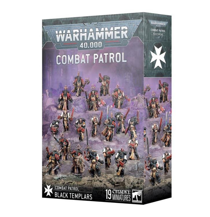 Combat Patrol Black Templars (Warhammer 40.000 nieuw), Hobby & Loisirs créatifs, Wargaming, Enlèvement ou Envoi