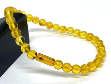 Gefossiliseerd Getuige: Natuurlijke Baltisch Amber Armband