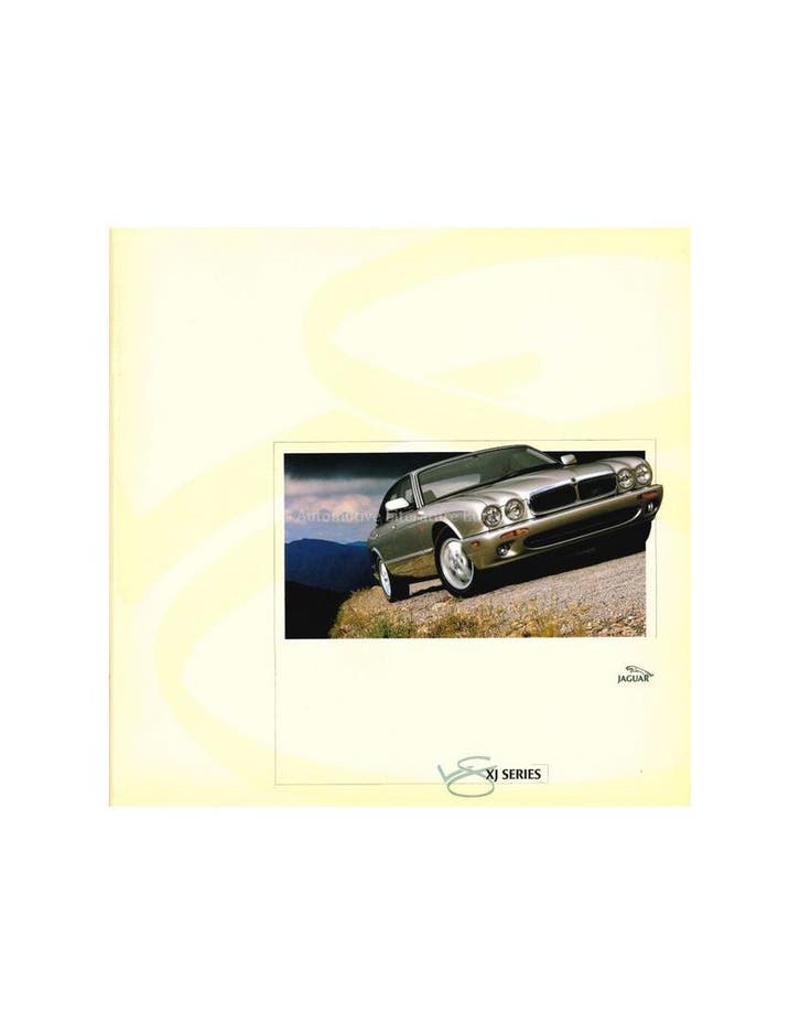 1999 JAGUAR XJ V8 BROCHURE ENGELS, Livres, Autos | Brochures & Magazines, Enlèvement ou Envoi