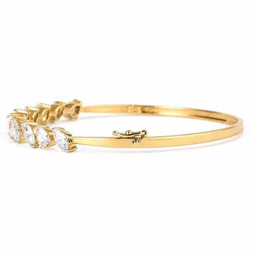 Armband - 14 karaat Geel goud - 2.82ct. tw. Diamant, Nieuw