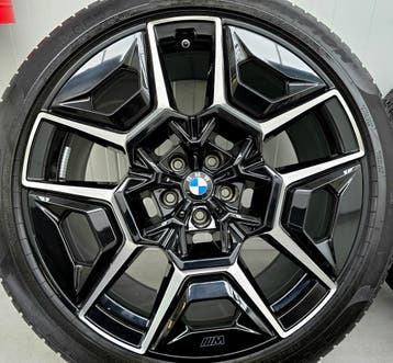 BMW XM G09 922M 22 inch velgen winterbanden breedset DEMO, Auto-onderdelen, Verzenden, Banden en Velgen, Nieuw, Winterbanden