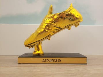 Gouden Schoen Leo Messi + Fotografie Leo Messi, Verzamelen, Nieuw