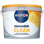 Histor Monodek Clean Muurverf Mat RAL 9010 | Zuiver Wit 1L, Verzenden, Nieuw