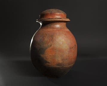 Precolumbiaanse San Agustín-cultuur Terracotta Massieve