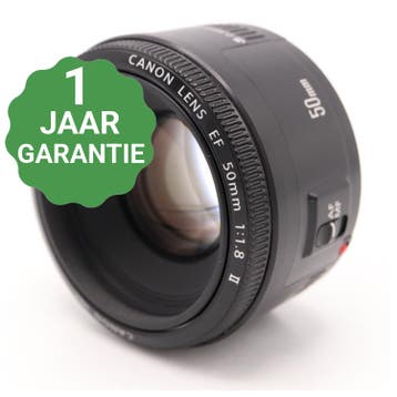10% korting | Canon EF 50mm F/1.8 II | Tweedehands, Verzenden, Zo goed als nieuw