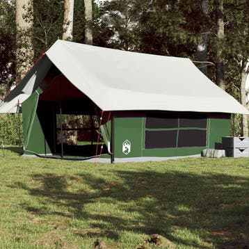 vidaXL Tent 5-persoons waterdicht groen, Verzenden, Nieuw