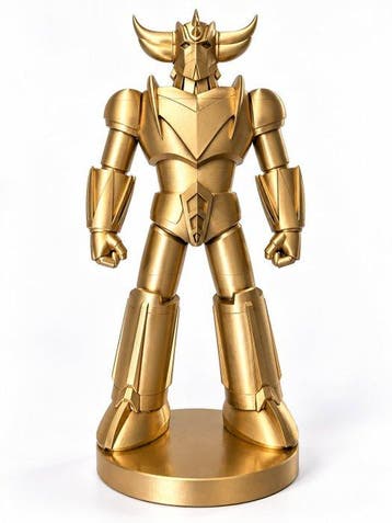 Daluxe Art - 1999 • Gold Goldorak Sculpture