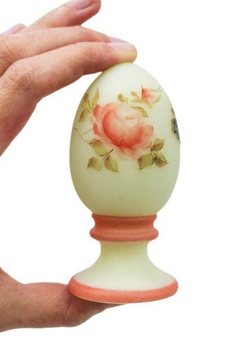 Oeuf sur pied - Fenton - Presse-papier - Glas, Vla uranium