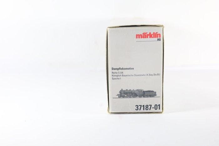 Märklin H0 - 37187-01 - Stoomlocomotief met tender (1) - S, Hobby en Vrije tijd, Modeltreinen | H0