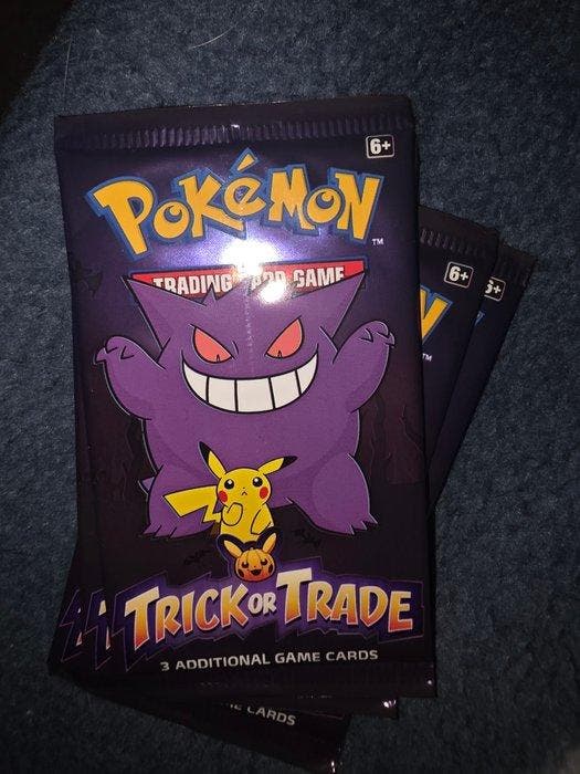 Pokémon - 30 Booster pack - Trick or Trade 2023 - Various, Hobby en Vrije tijd, Verzamelkaartspellen | Pokémon