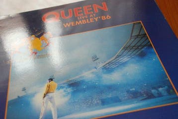 Queen - Live At Wembley 86 - 1st Spanish pressing - 2x