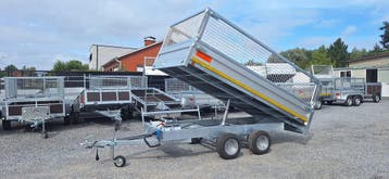 Ongeremde elektrische kipper + loofrekken | 750 kg - STOCK!, Auto diversen, Ophalen, Nieuw