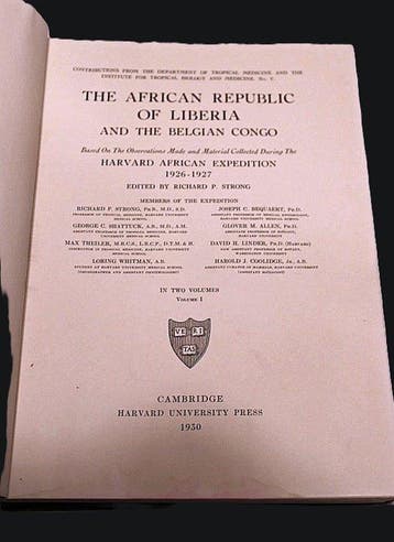 Richard P. Strong - The African Republic of Liberia and the
