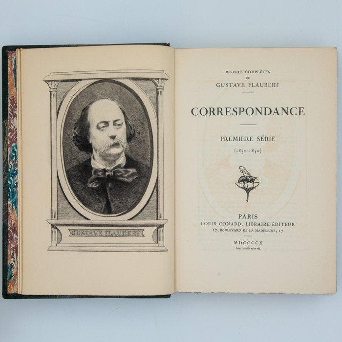 Gustave Flaubert - Œuvres complètes – Correspondance (5, Antiquités & Art, Antiquités | Livres & Manuscrits