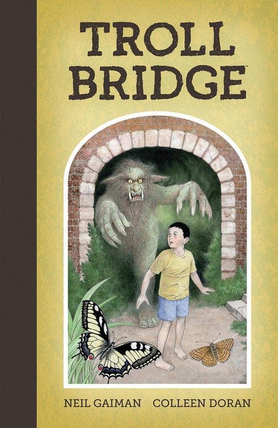 NEIL GAIMANS TROLL BRIDGE HC 9781506700083 Neil Gaiman, Boeken, Taal | Engels, Zo goed als nieuw, Verzenden