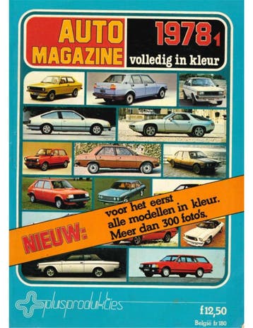 1978 AUTO MAGAZINE DUTCH, Nieuw