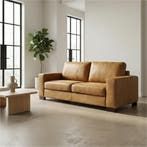 Leren bank Enjoy - 2,5 zits, Huis en Inrichting, Nieuw, Ophalen of Verzenden, Modern, 200 tot 250 cm