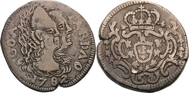Pardao 1782 Indien-goa Maria I en Peter Iii 1777-1799, Postzegels en Munten, Munten | Amerika, Verzenden