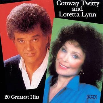 Conway Twitty &amp; Loretta Lynn - 20 Greatest Hits, Verzenden, Gebruikt