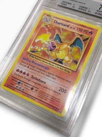 Pokémon Graded card - Charizard Limited edition - Beckett, Nieuw