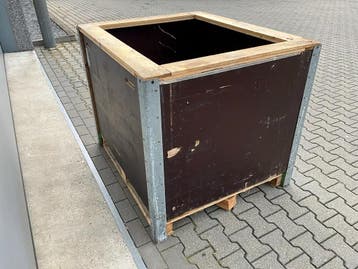 Houten Stapelkrat palletbox 100x125x105cm (Opslag, Diverse), Ophalen of Verzenden