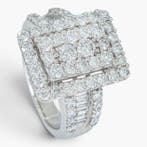 Sans prix de réserve - Bague - 14 carats Or blanc, HRD, Nieuw