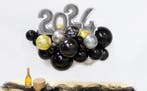 Ballonnen DIY Balloon Kit Organic Silver New Year, Verzenden