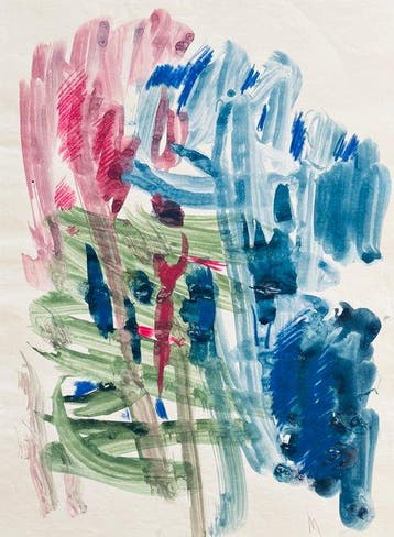 René Mels (1909-1977) - Composition abstraite 1965, Antiek en Kunst