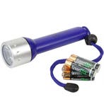 LED Zaklamp Waterdicht 163mm Blauw, Watersport en Boten, Ophalen of Verzenden, Nieuw