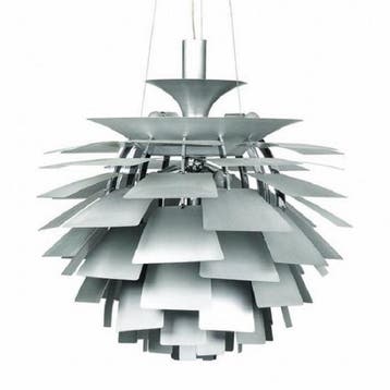 Hanglamp Artisjok lamp 56cm Aluminium, Verzenden