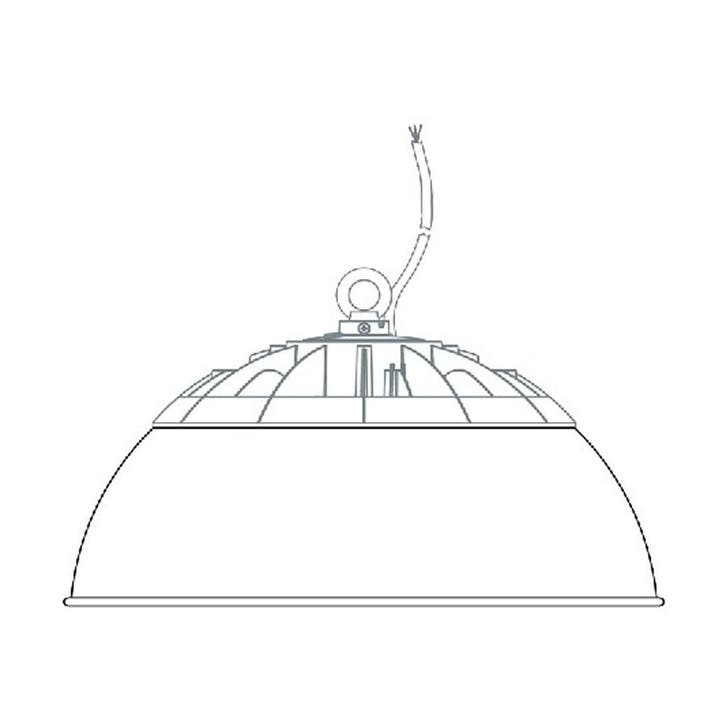 Transparante Reflector Voor Highbay Lamp, Bricolage & Construction, Éclairage de chantier, Enlèvement ou Envoi